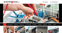 Desktop Screenshot of elektro-polak.cz
